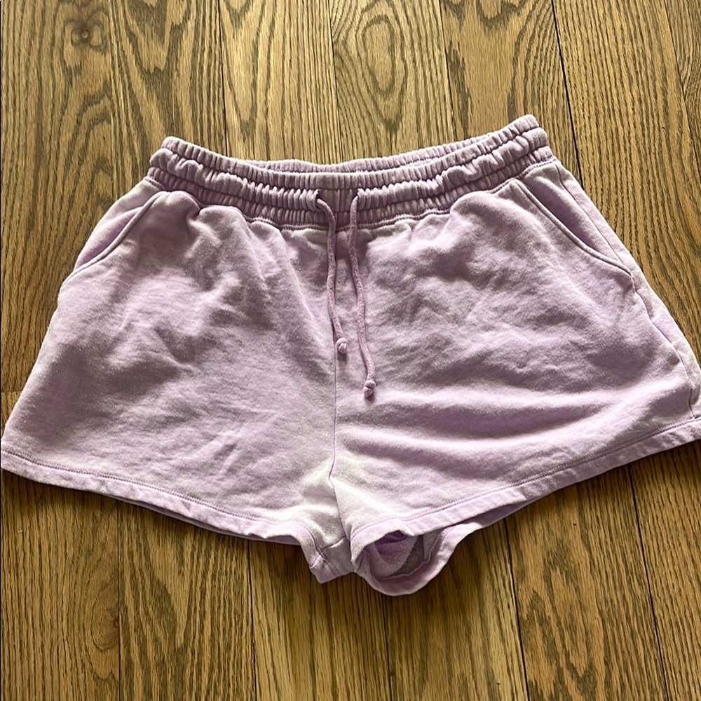 Women's Lavender Shorts From Aeropostale